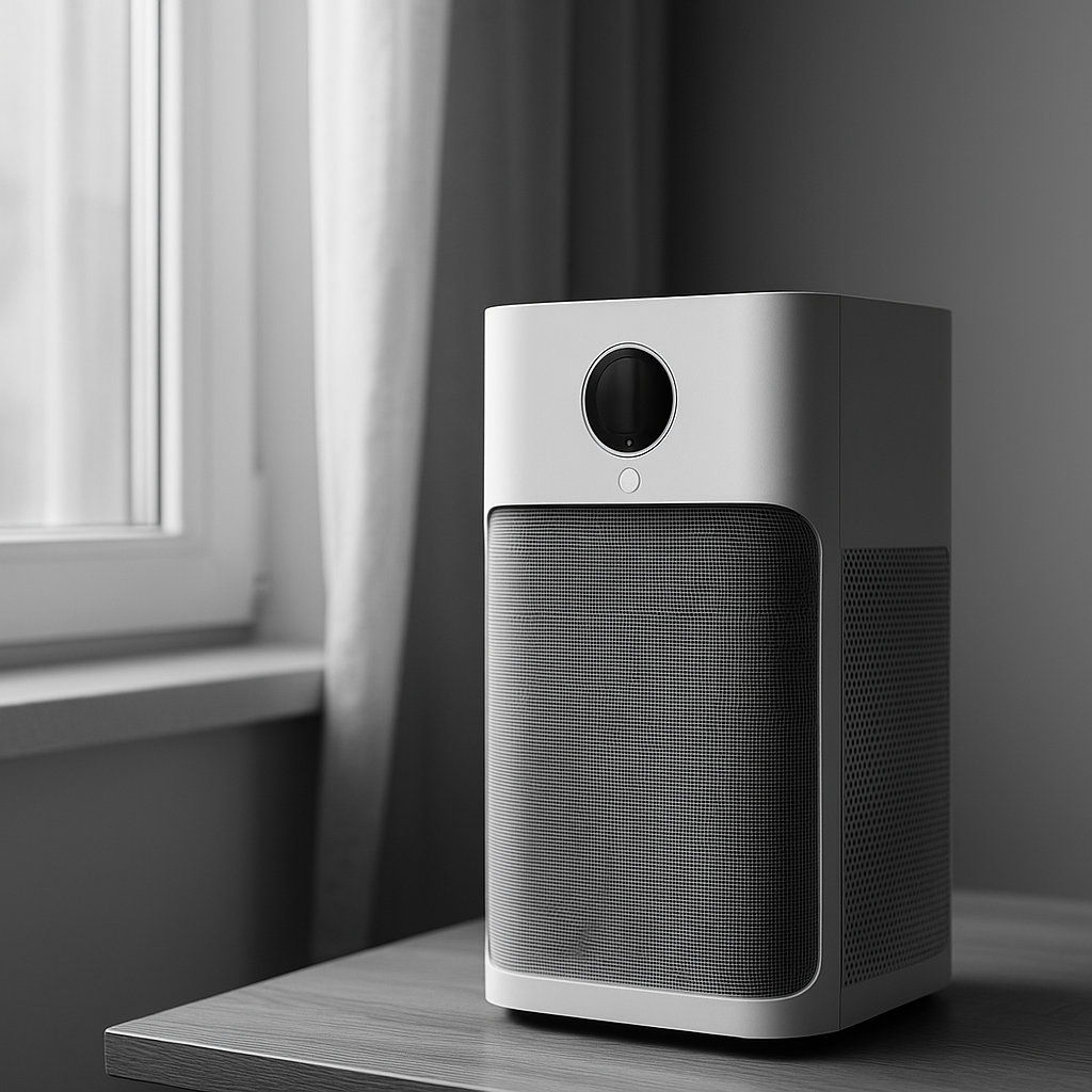 공기청정기와 창문 관리 인포그래픽