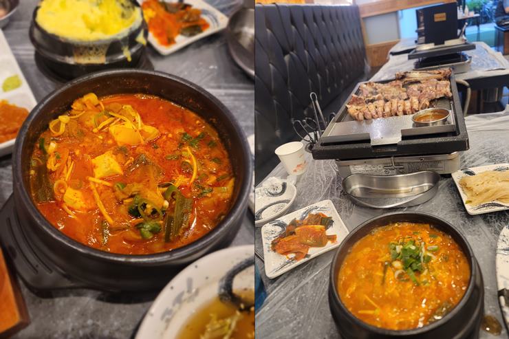 고집-밑반찬-김치찌개