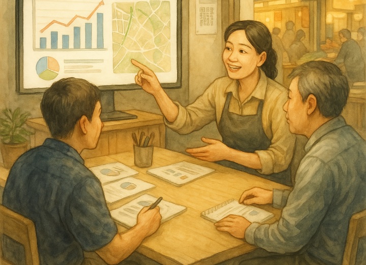 시장 운영자 전용 플랫폼 구축 관련 이미지