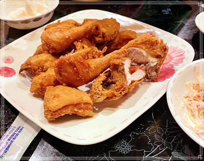 용산, 이촌 종합시장 맛집 겉바속촉, 후라이드 치킨, 양념치킨