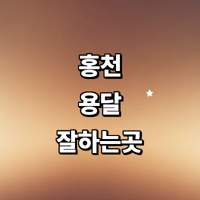 홍천군 용달