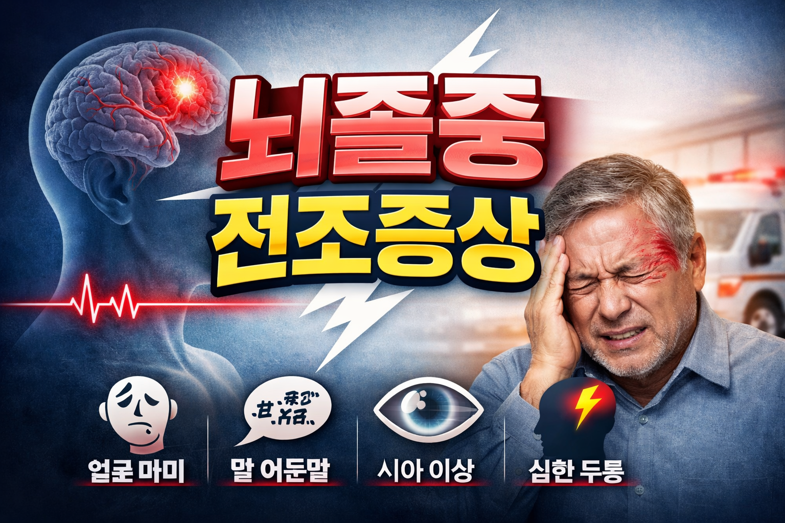 뇌졸중 전조증상