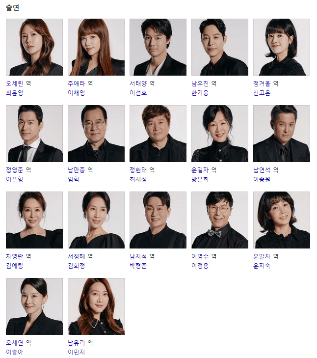 비밀의 여자 드라마