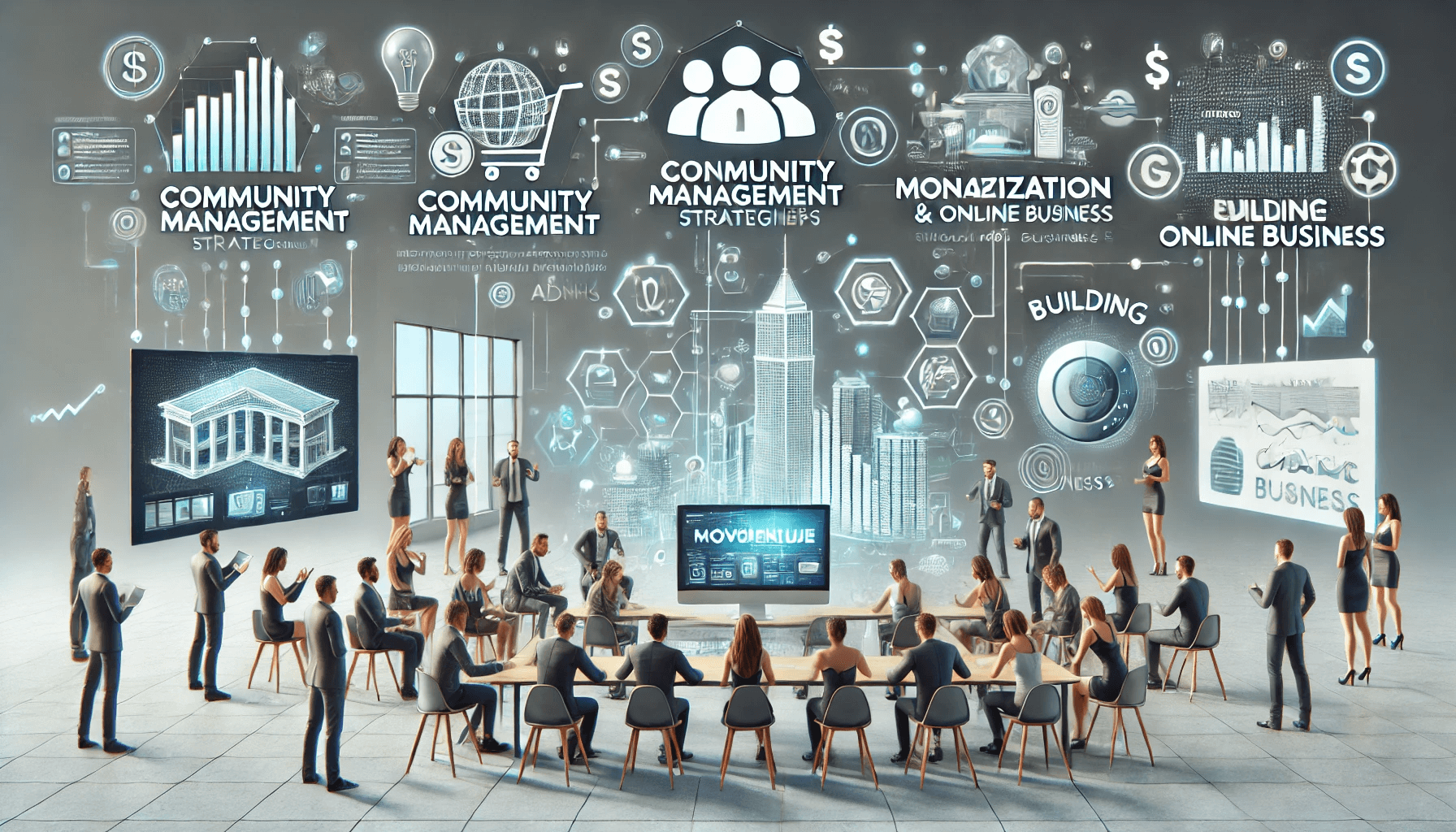 커뮤니티 운영 수익 창출 관련 이미지