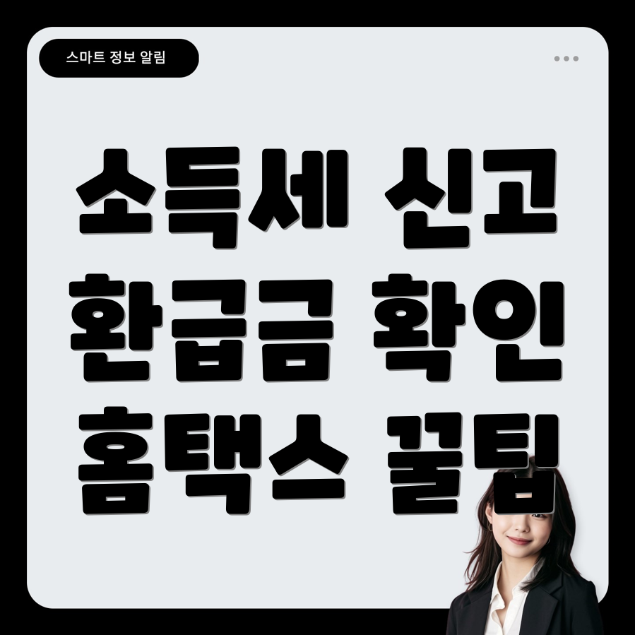 홈택스 환급금 지급일 조회