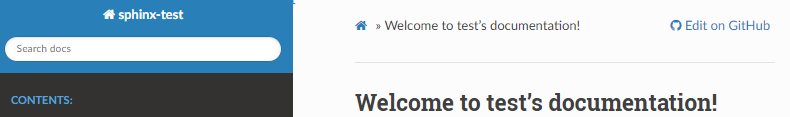 Sphinx)  sphinx-rtd-theme에서 Edit on Github 또는 Gitlab 으로 변경하는 방법
