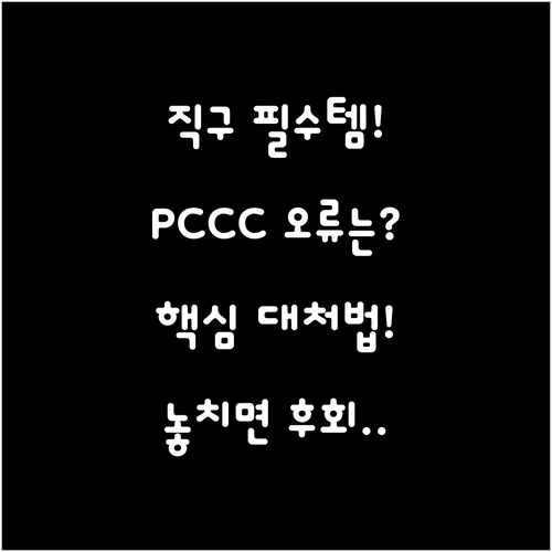 해외 직구 필수 PCCC, 정보 불일..