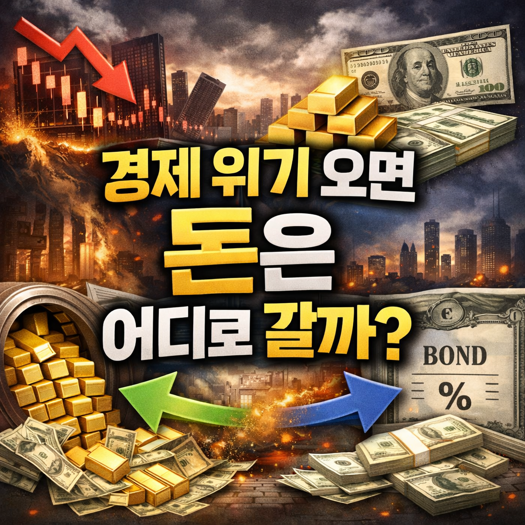 경제 위기 오면 돈은 어디로 갈까