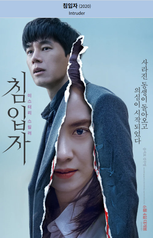 침입자 (2020) 영화 포스터 사진