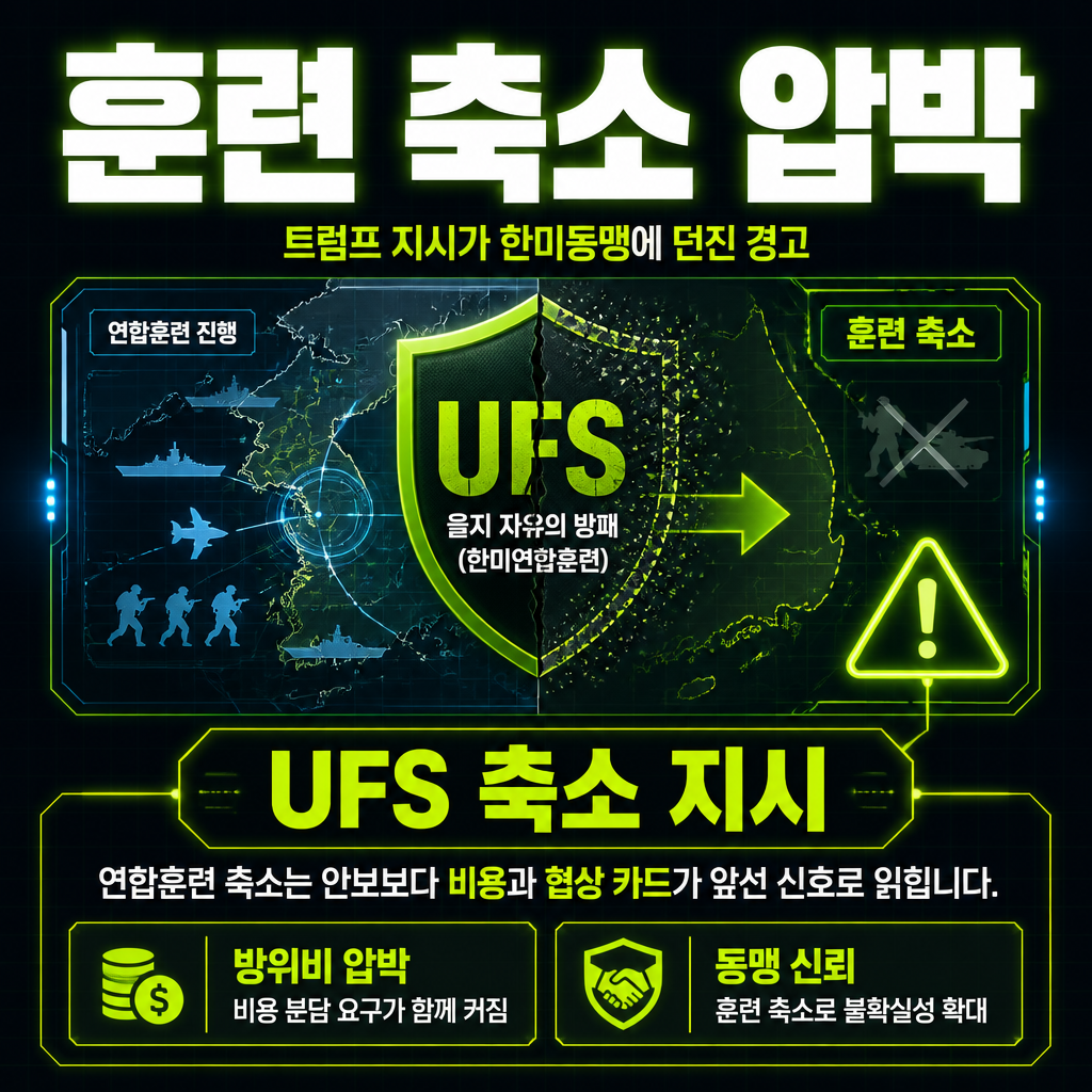 훈련 축소 압박