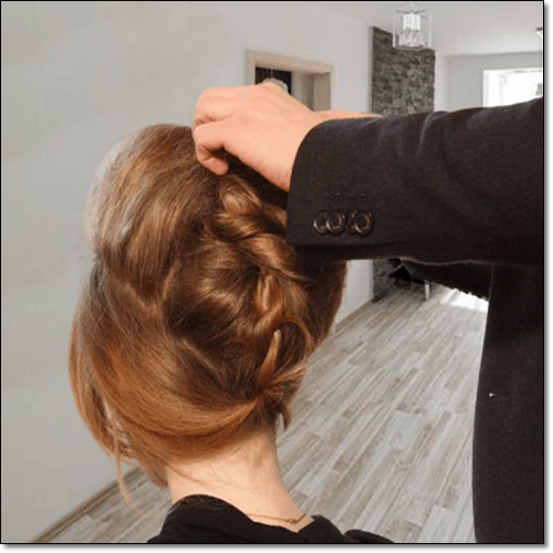 풍성한 모발 손질