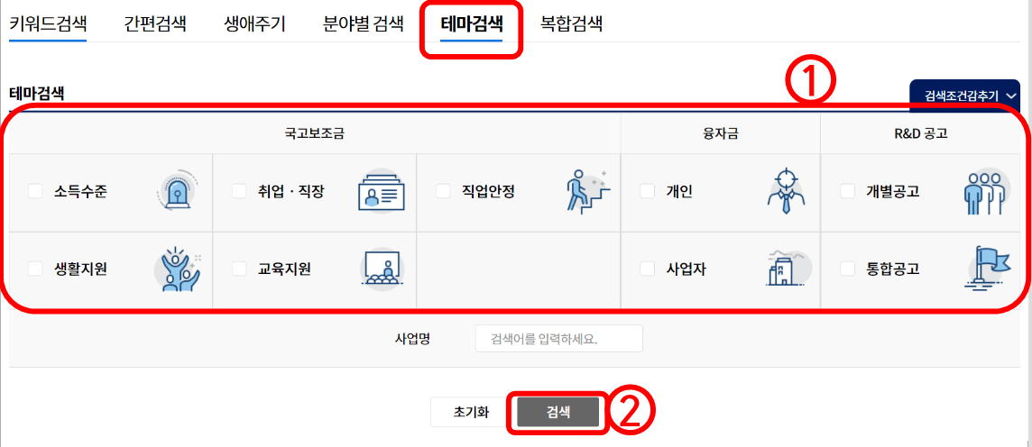 정부 지원금 조회방법