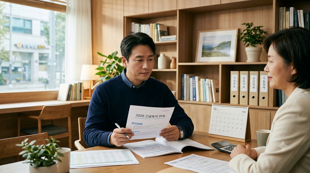 당장 수입이 끊겼다면 주목하세요, 2026 긴급복지 생계지원금 조건과 신청 팁