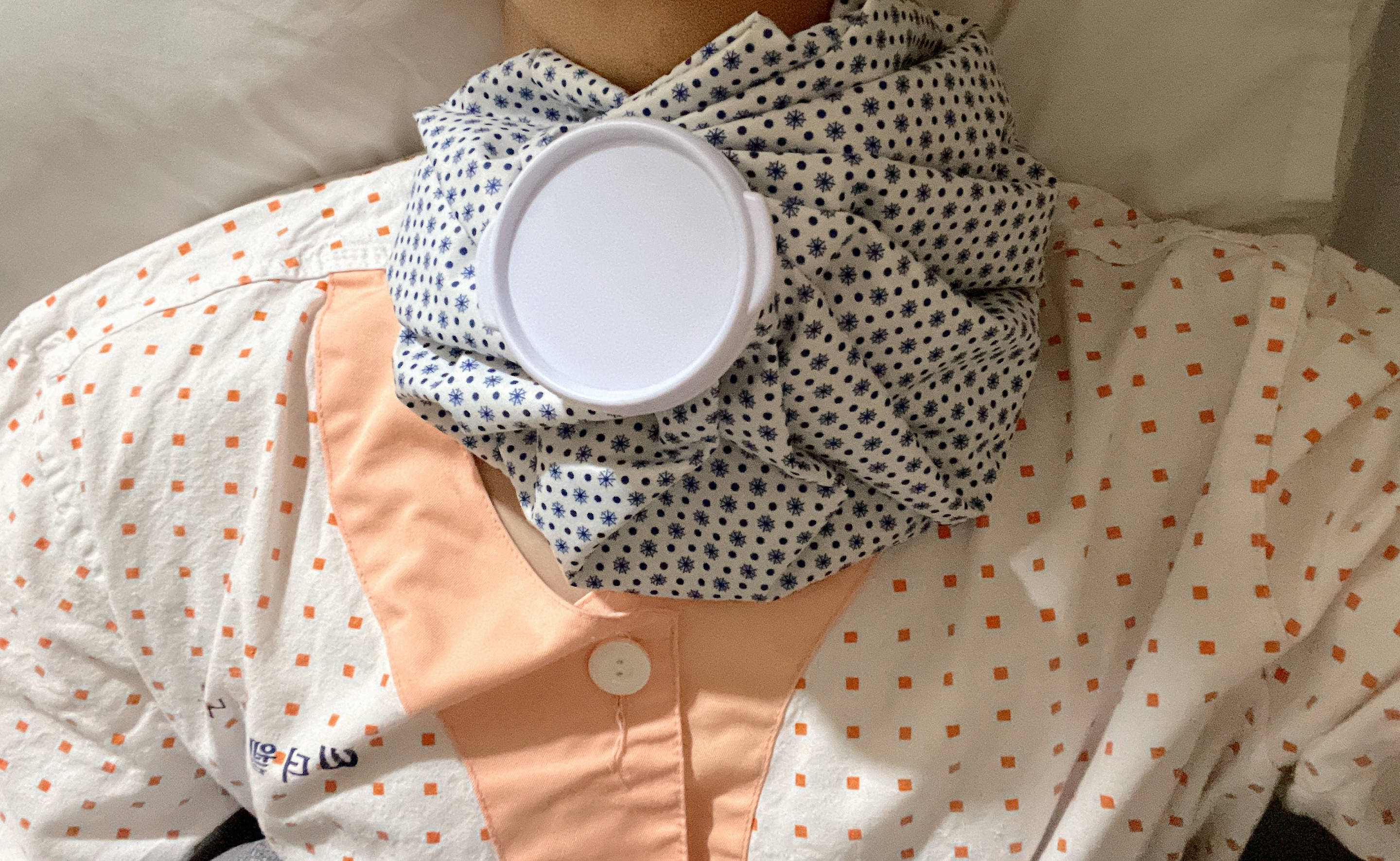 편도절제수술 얼음 주머니