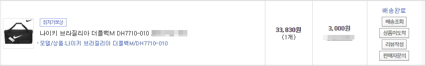 나이키 브라질리아 더플백