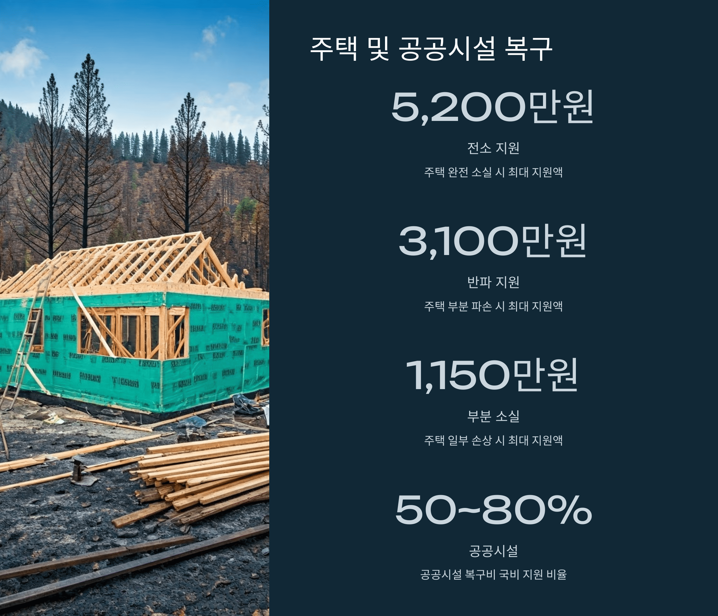 산불 특별재난지역 지정과 지원 총정리