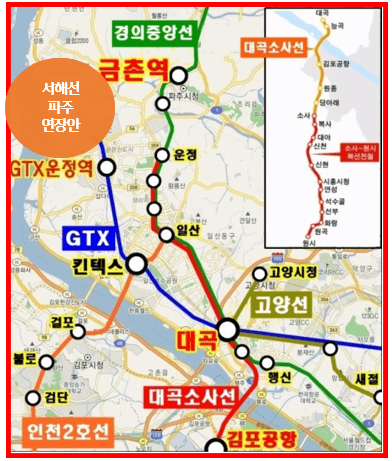 서해선 파주연장