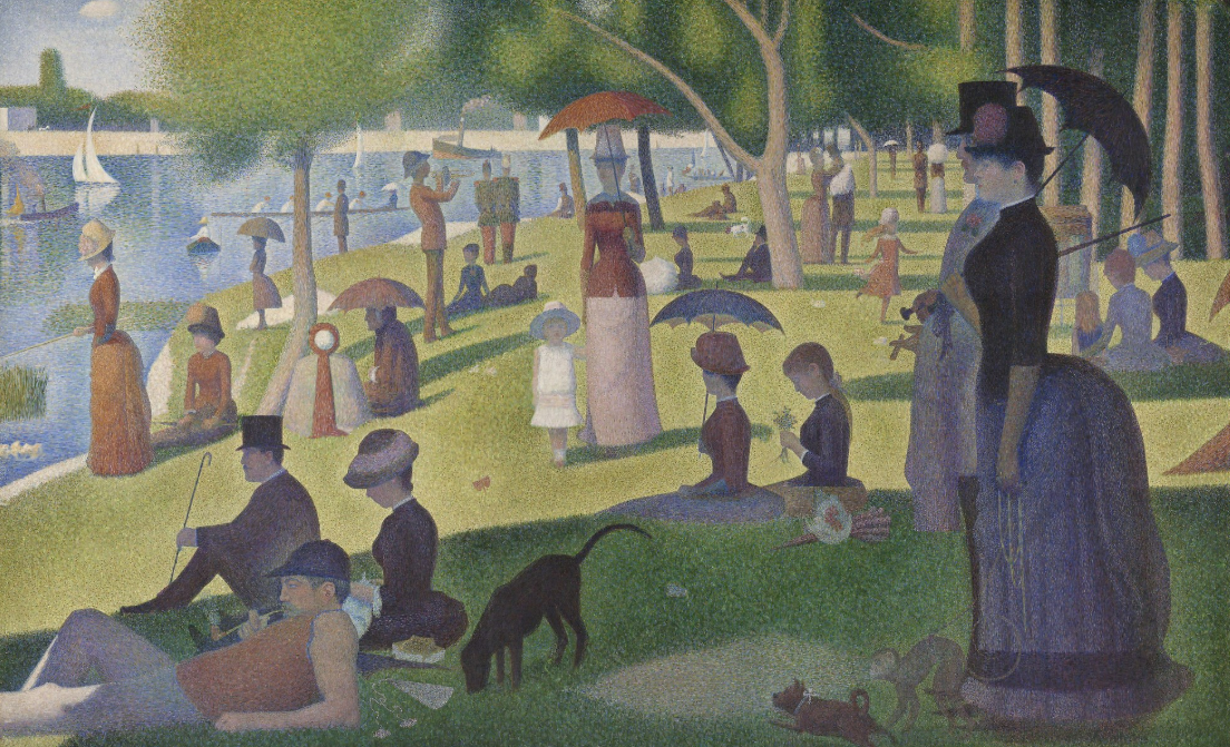 그랑드 자트 섬의 일요일 오후