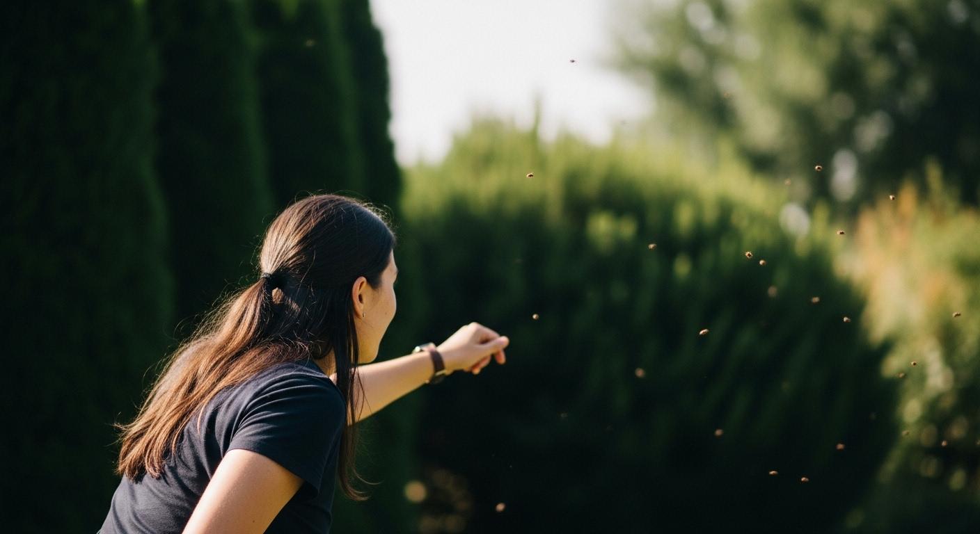 러브버그 쫓는 향