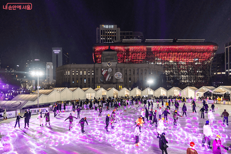 2024 서울 윈터페스타 축제: 데이트코스 가볼만한 곳/ 서울광장 스케이트장 보신각 ; 제야의종 타종 행사
