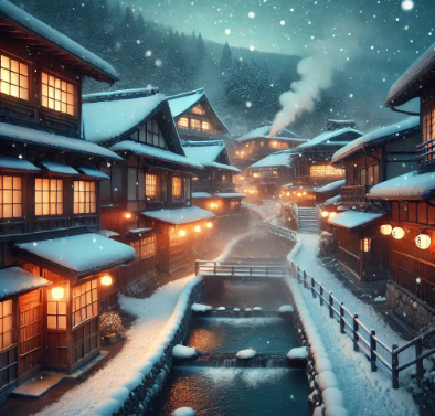 일본 온천여행지