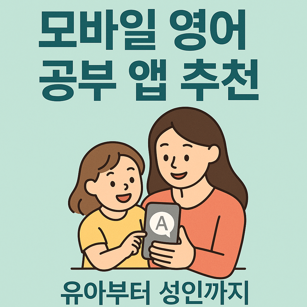 모바일 영어 공부 앱 추천