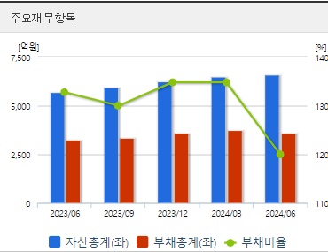 이수페타시스 재무지표