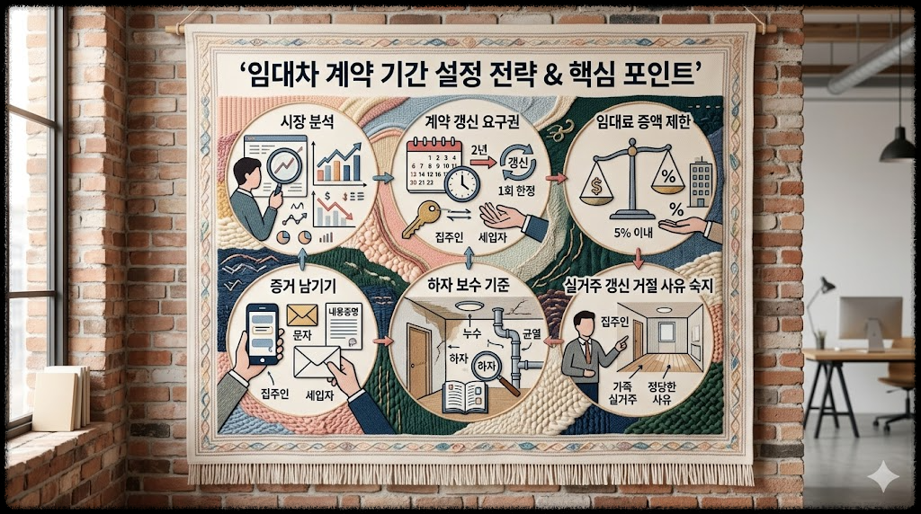 임대차 계약 기간 설정 전략, 집주인과 세입자 모두가 놓치기 쉬운 핵심 포인트