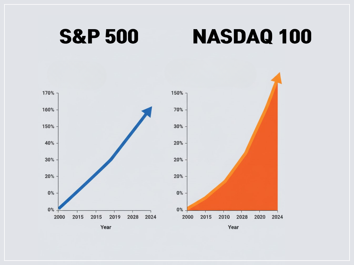 S&amp;P 500만으론 부족하다면? (미국 1등 기술주의 모든 것, 나스닥 100 ETF)