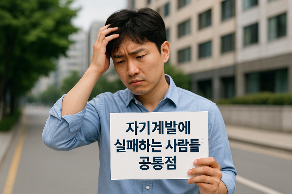 자기계발에 실패하는 사람들의 공통점