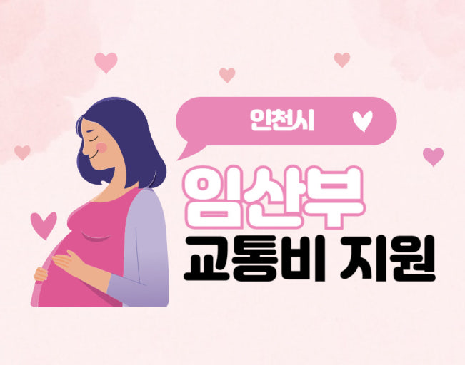 인천시 임산부 교통비 지원 사진