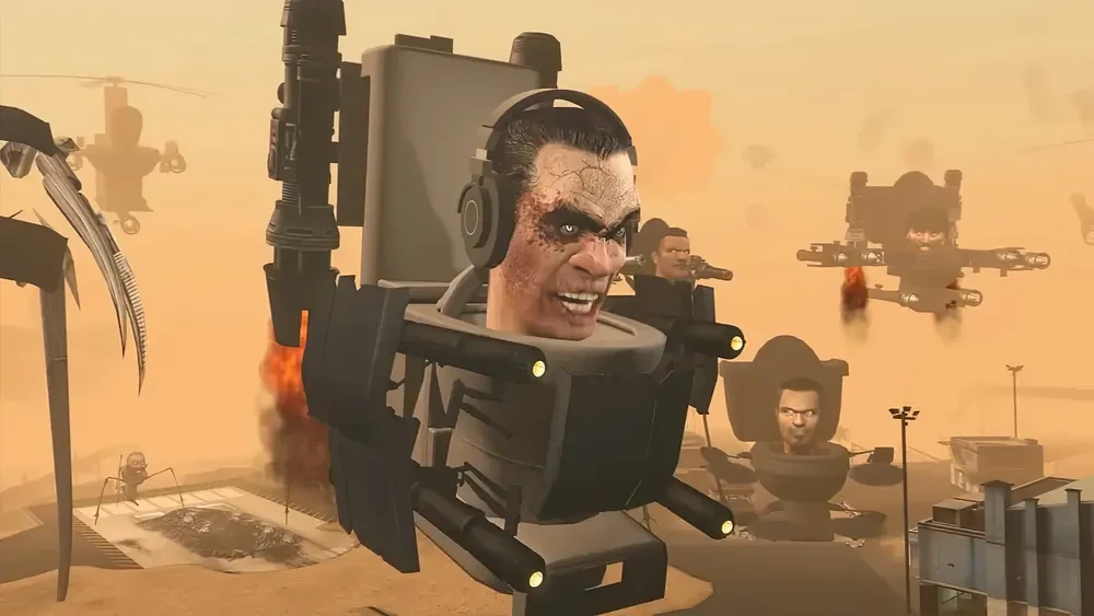 스키비디 토일렛 색칠공부