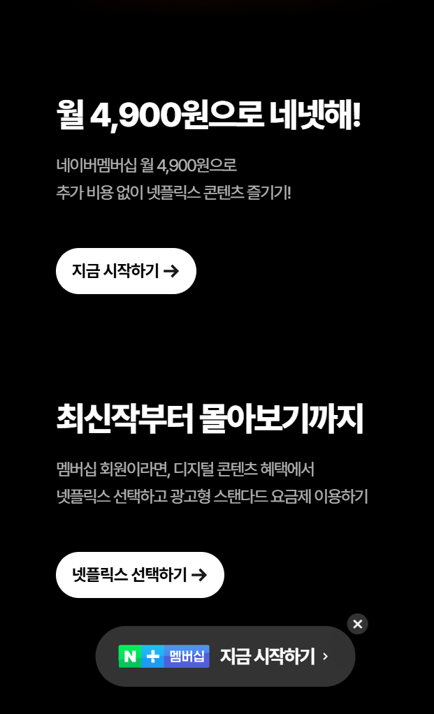 네이버에서 넷플릭스하기