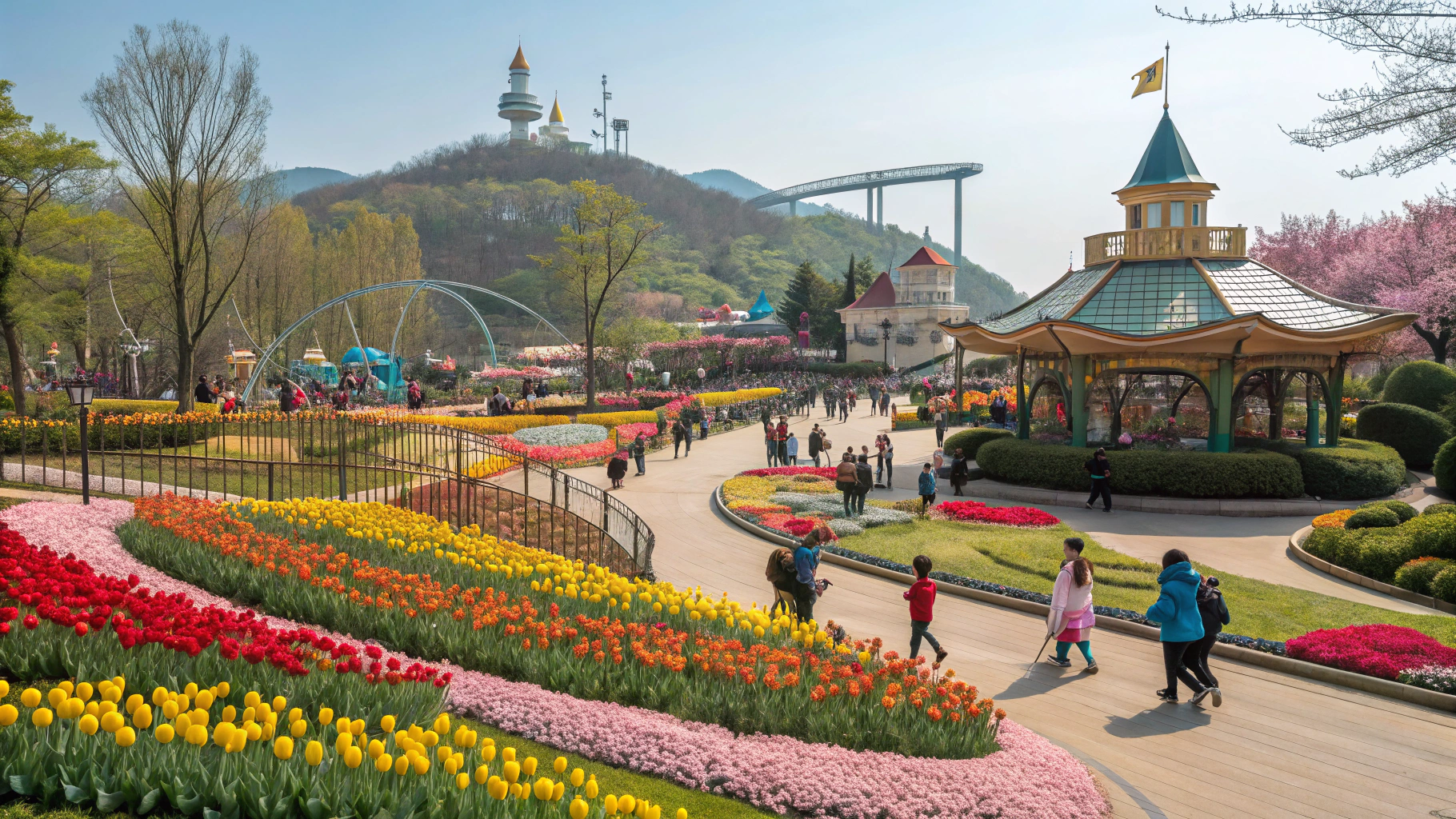 에버랜드 튤립축제