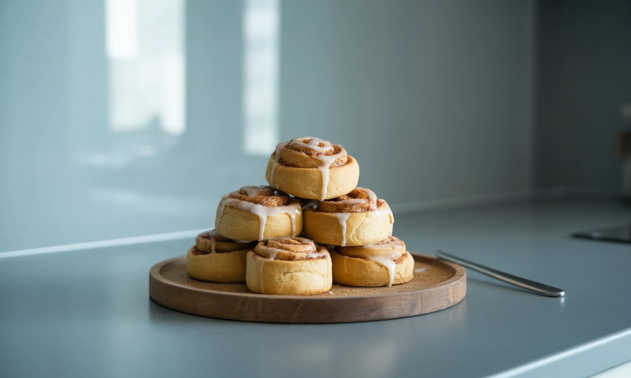 호떡믹스로 만든 시나몬롤, 간단하게 즐기는 홈베이킹