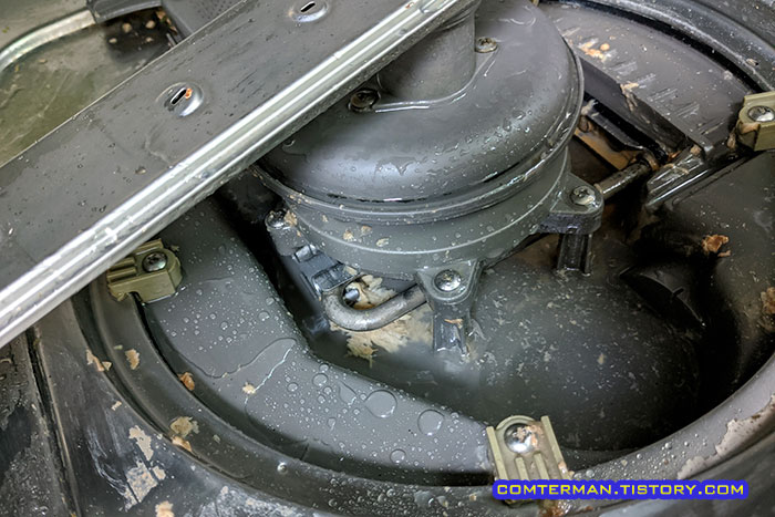 LG D1222WF 식기세척기 배수구 물색깔