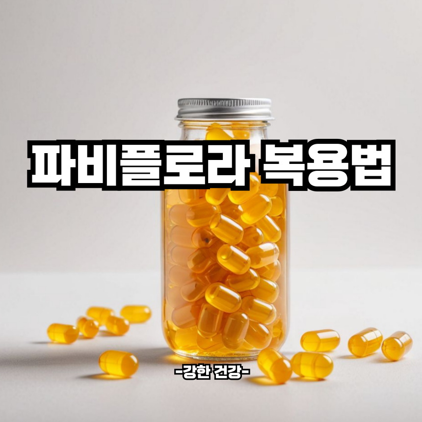 파비플로라 복용법