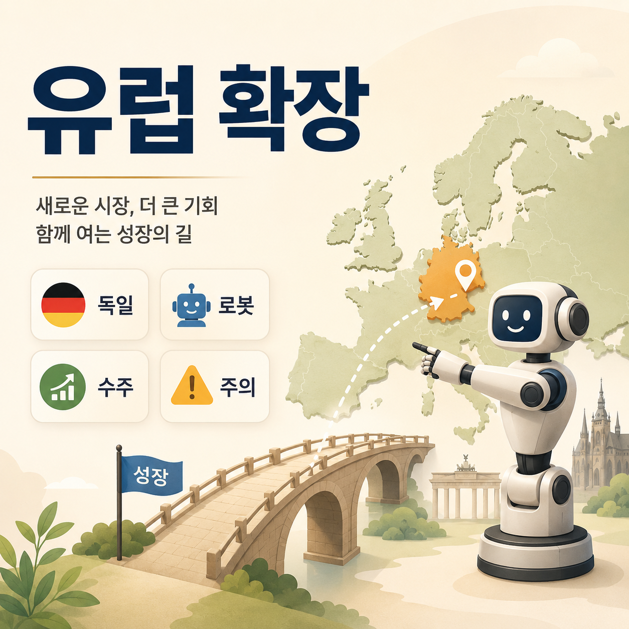 두산로보틱스 유럽지사 확장, 투자자가 볼 5가지