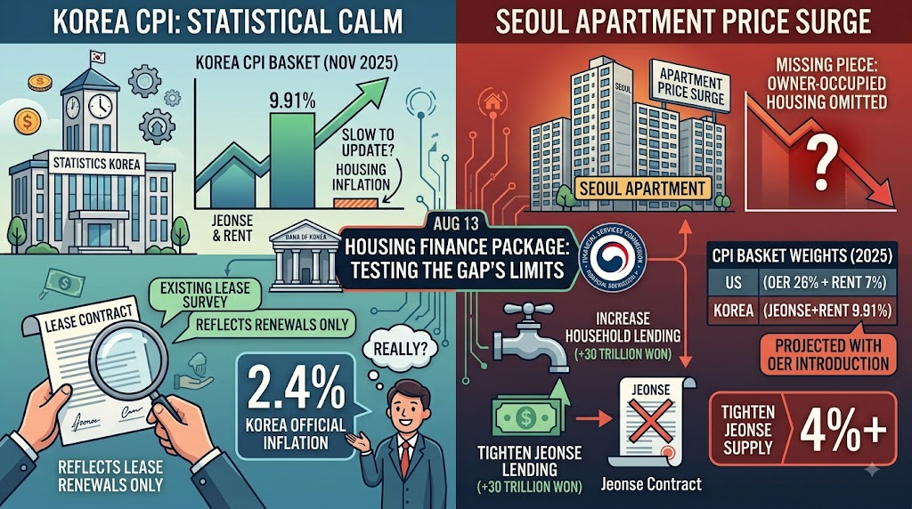The CPI Gap: How Korea's Inflation Data Hides Its Housing Boom