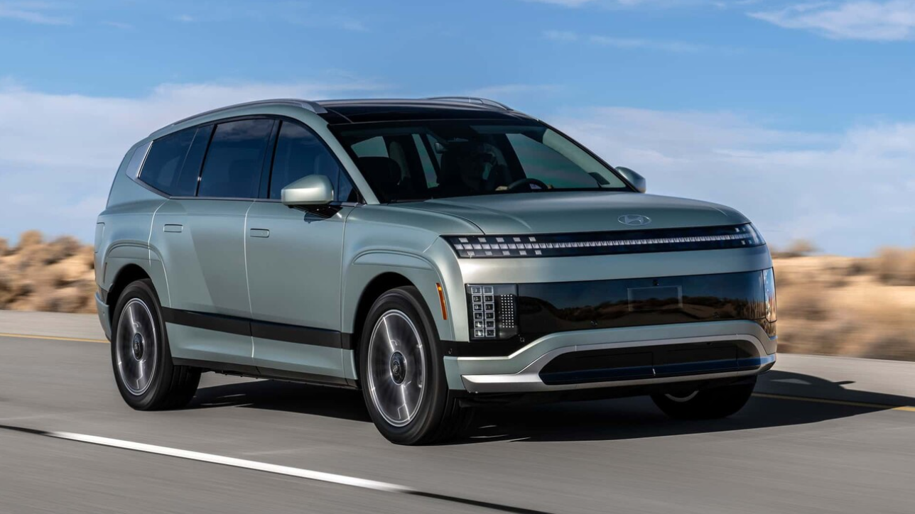 현대 아이오닉9 주행 사진