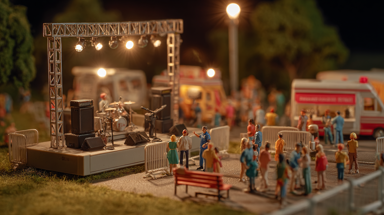 미니어처풍으로 재해석한 리처드 쥬얼 장면 by pearl's review