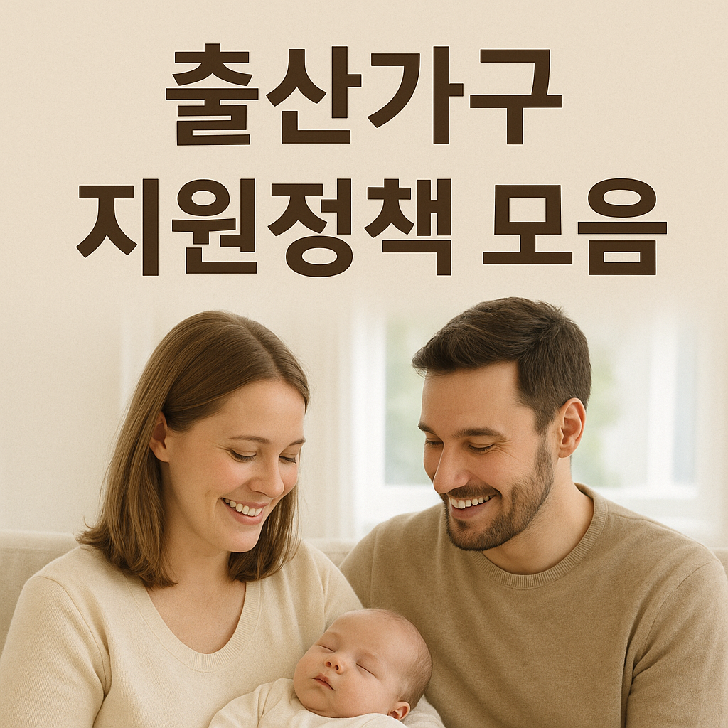 출산가구 지원정책 모음