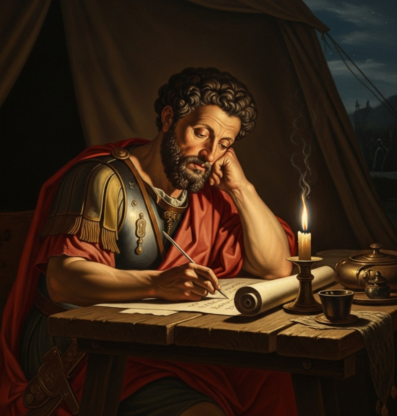 로마 제국의 황제이자 '철학자 왕'이었던 마르쿠스 아우렐리우스.