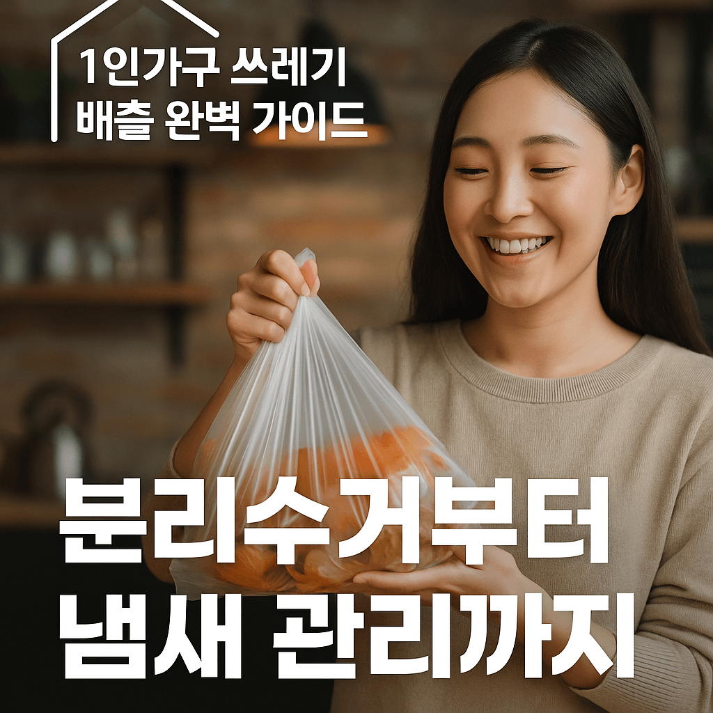1인가구 쓰레기 배출