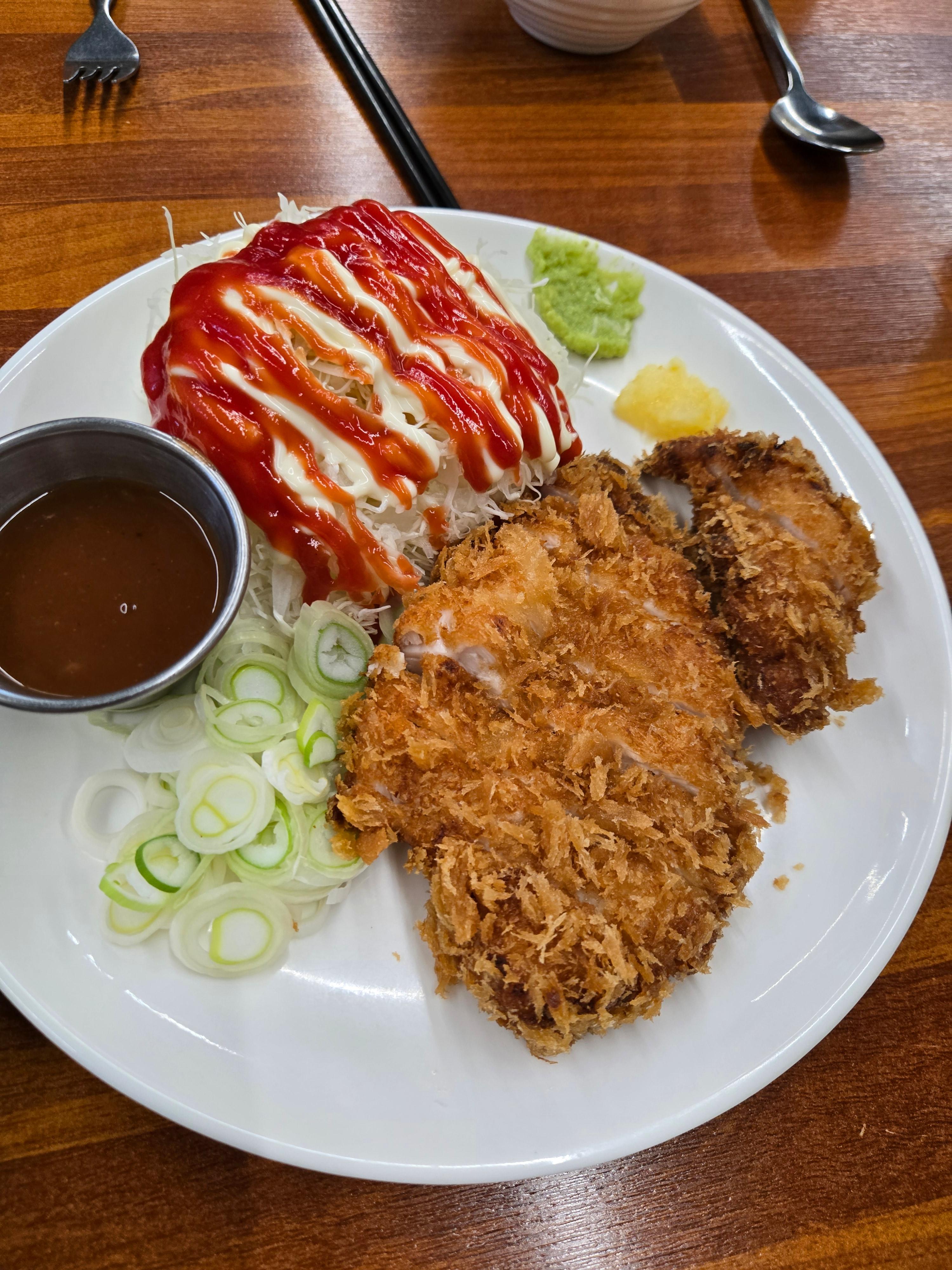 돈까스집 치킨 까스