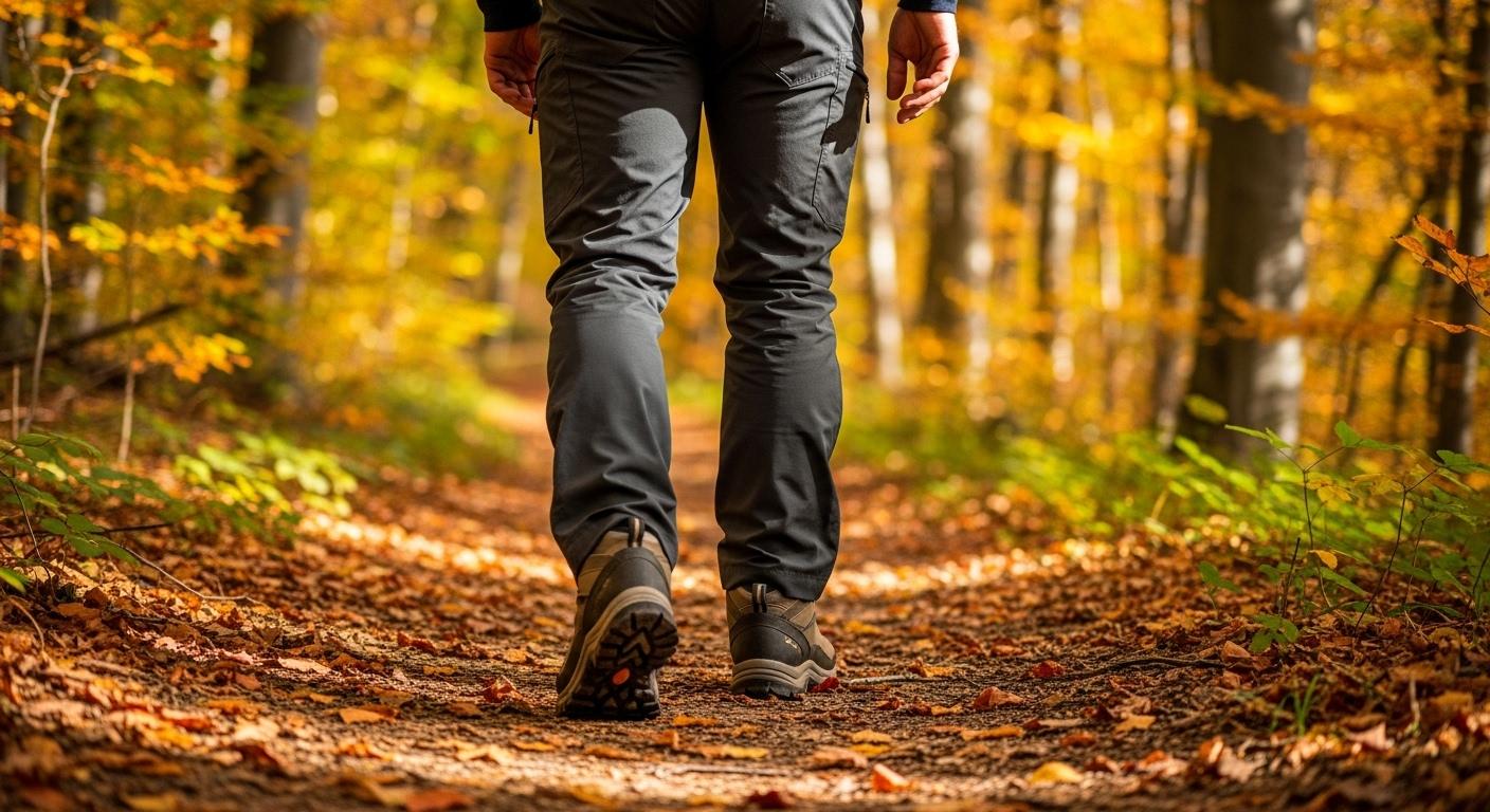 남자 가을 등산바지