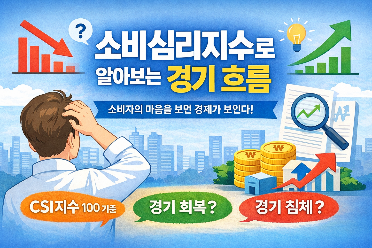 소비심리지수로 알아보는 경기 흐름