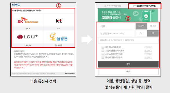개인통관고유부호 조회 발급