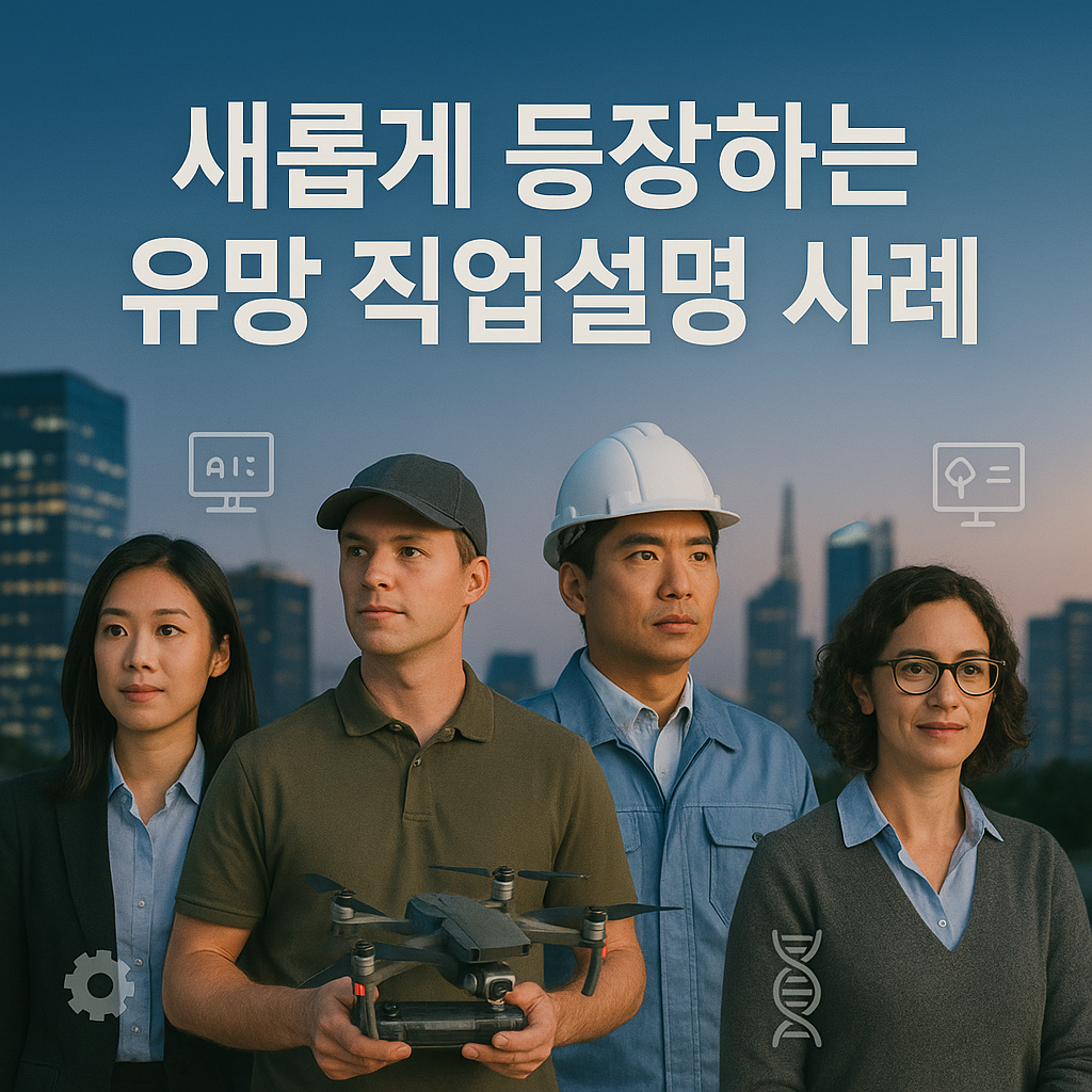 새롭게 등장하는 유망직업
