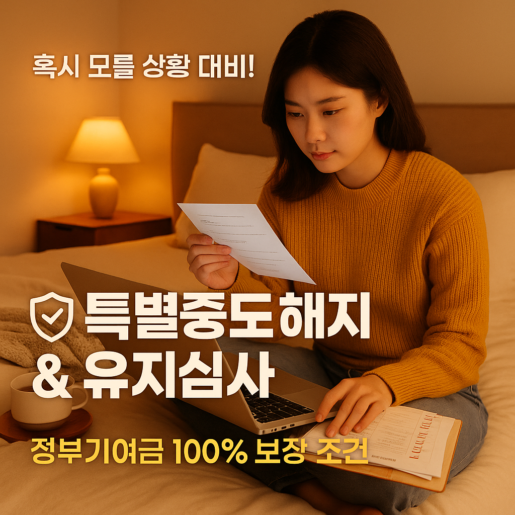 2025 청년도약계좌 특별중도해지 유지심사 안내